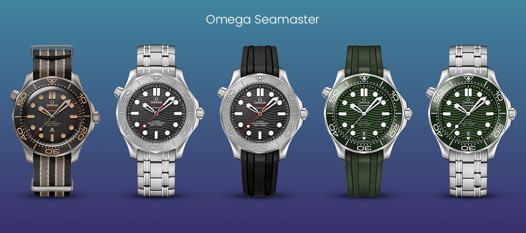 Omega Seamaster Watch Collection