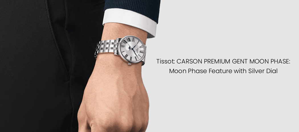 Tissot Carson Premium Gent Moonphase Watch
