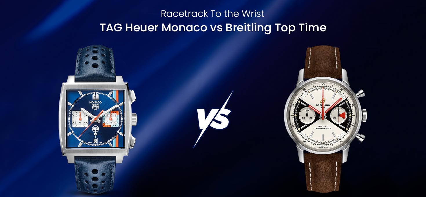 TAG Heuer Monaco vs Breitling Top Time