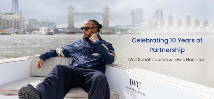 Celebrating 10 Years of Partnership: IWC Schaffhausen & Lewis Hamilton