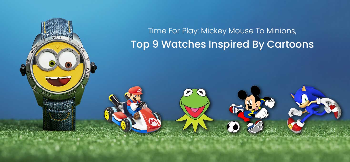 Top 9 Cartoon-Inspired Watches: From Mickey Mouse to Minions