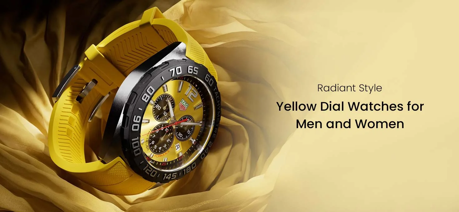 Radiant Style: Yellow Dial Watches for Men and Women