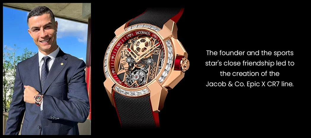 Cristiano Ronaldo & Jacob & Co. Collaboration: Epic X CR7 Watches