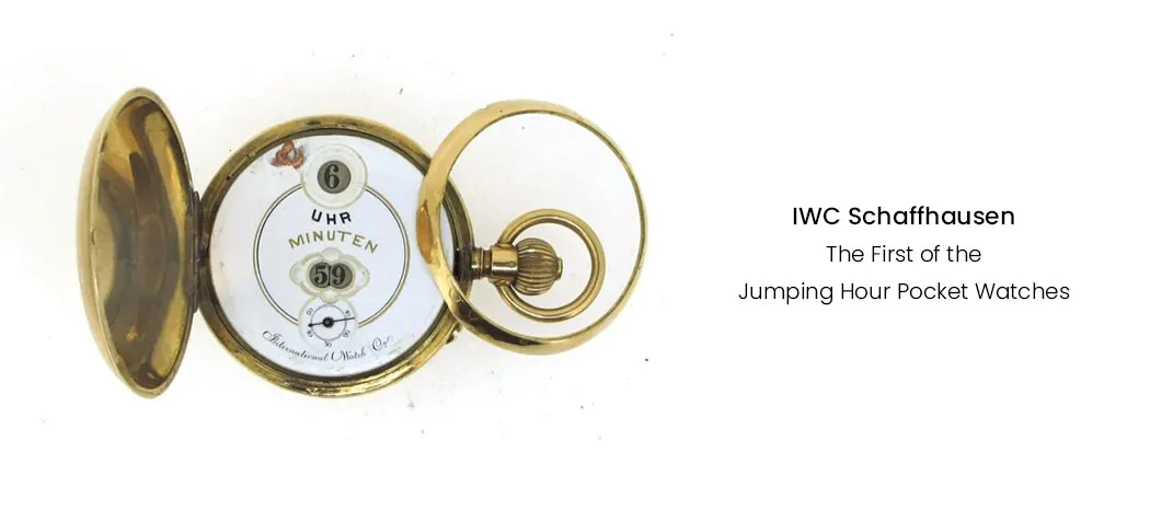 IWC Jumping hour Pocket Watches
