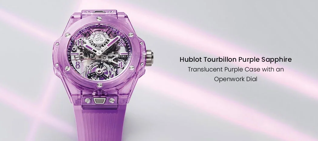 Hublot Big Bang Tourbillon Purple Sapphire