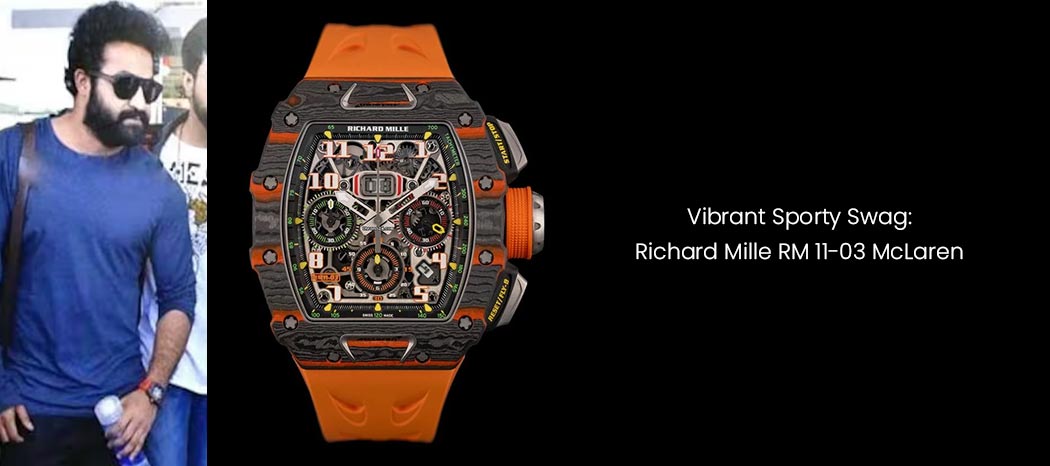 Ntr richard mille watch hotsell