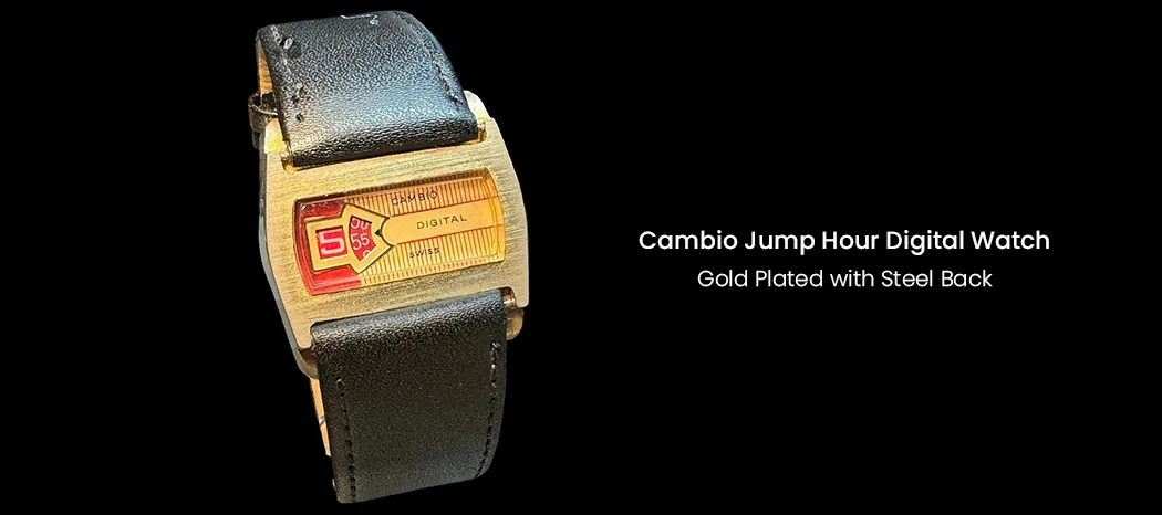 Cambio Jump Hour Digital Watch