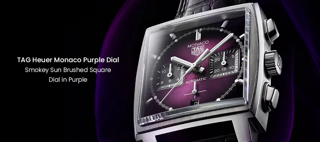 TAG Heuer Monaco Purple Dial