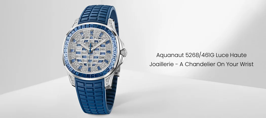 Aquanaut 5268/461G Luce Haute Joaillerie - A Chandelier On Your Wrist